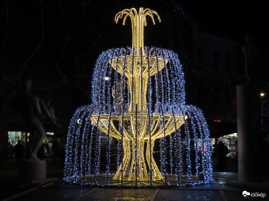 Fények szökőkútja