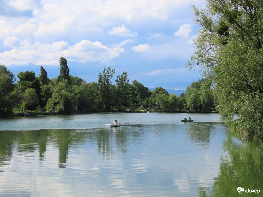 Élet a Csónakázó-tó vizén