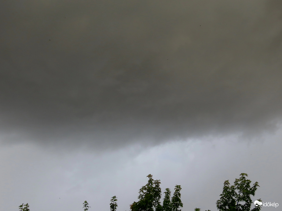 Zivatarfelhők érkeztek