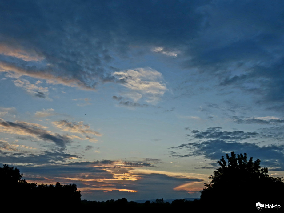 Napnyugta utáni égbolt