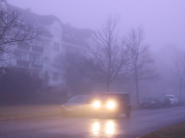 Ködös reggel Szombathelyen