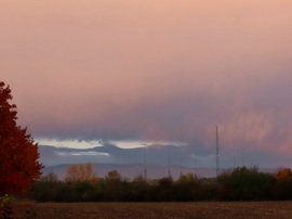 Pirkadat felhői ÉNy-on