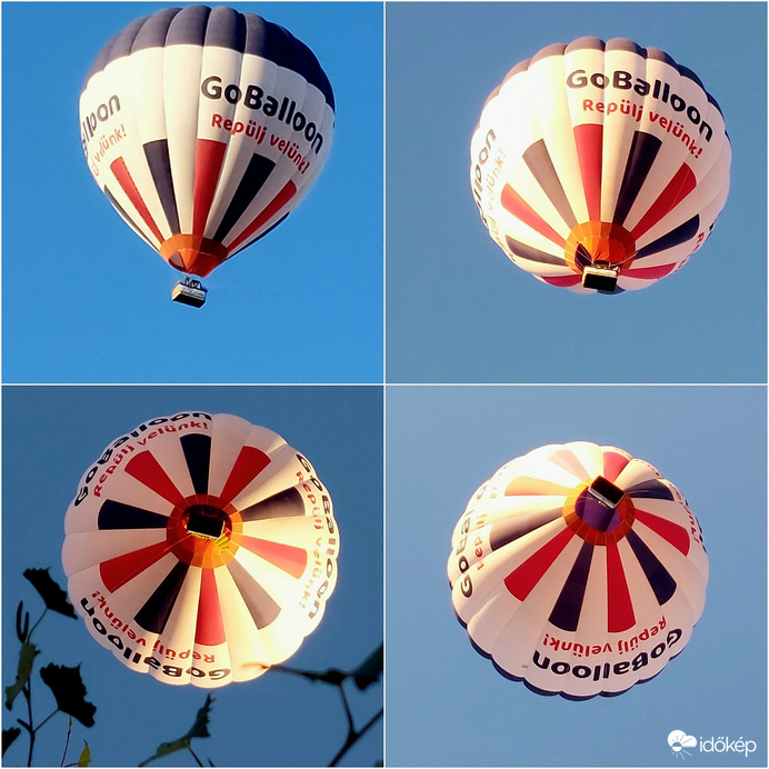 Hőlégballon Ménfőcsanak
