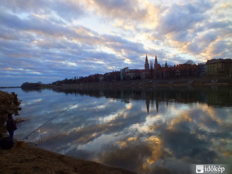Így búcsúzott ma a nap Szegeden