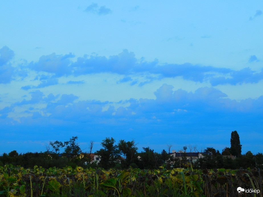 keleti oldal, 0 láthatóság