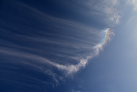 Zenitkörüli ív darabka