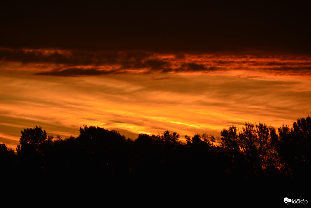 Napkelte Balatongyörökön 10.10.