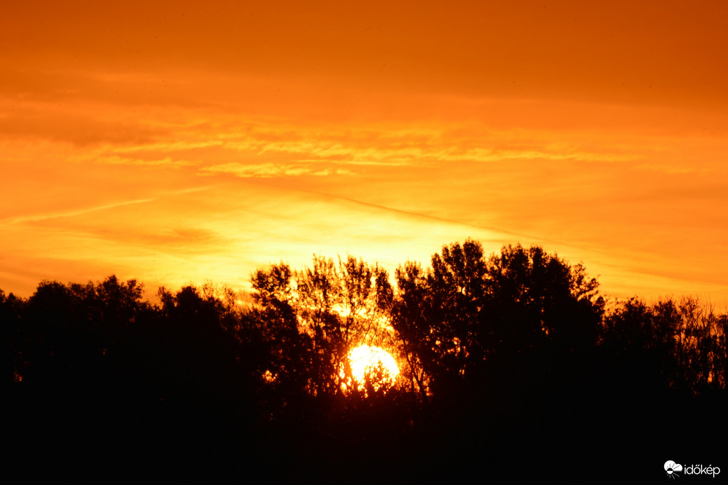 Napkelte Balatongyörökön 10.10.