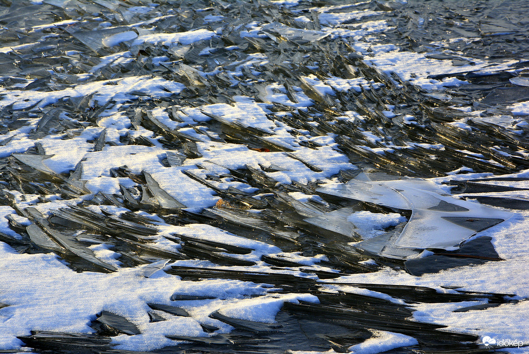 Jegesedés a kőszegi Abért-tónál 01.01.