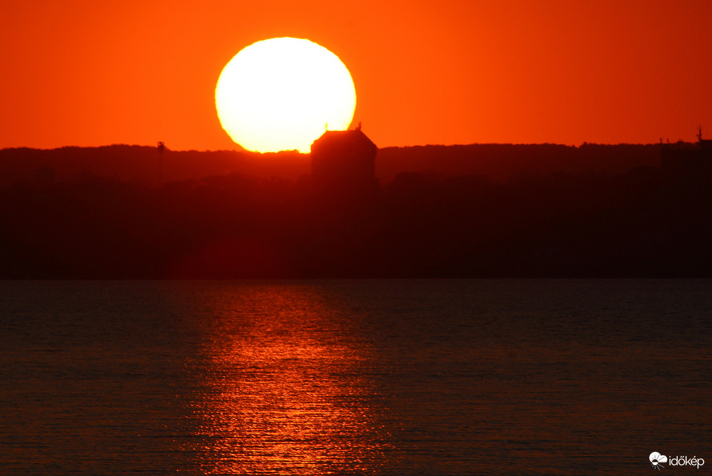 Naplemente október elején 10.03.