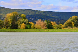 Gomolyfelhős, októberi ősz az Abért-tónál 10.11.