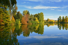 Színesedő októberi ősz Szombathelyen 10.14.