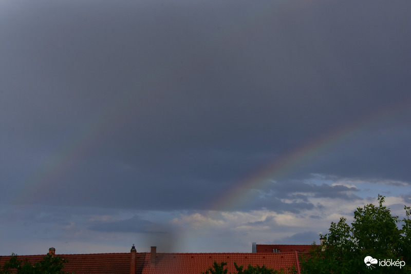 Dupla szivárvány 06.30. 18:13.