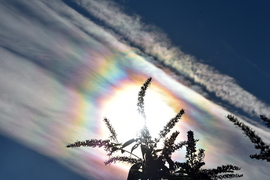 Napkoszorú ma délelőtt Szombathely felett 10.08.