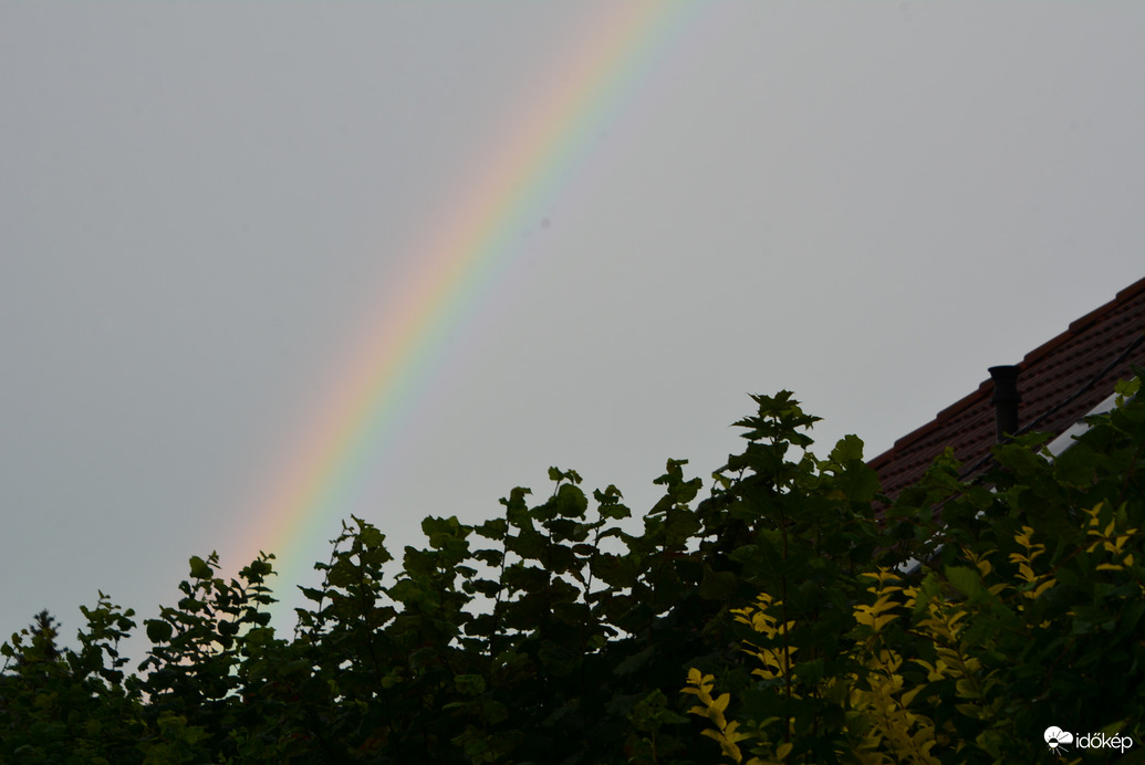 Zivatar utáni szivárvány 07.21.