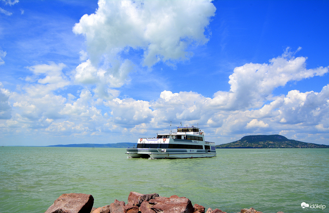 Fonyód gyönyörű panorámája 05.27.