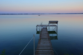 Csodálatos alkonyati színek a Balatonon 05.31.