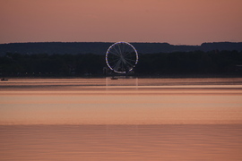 Csodálatos alkonyati színek a Balatonon 05.31.