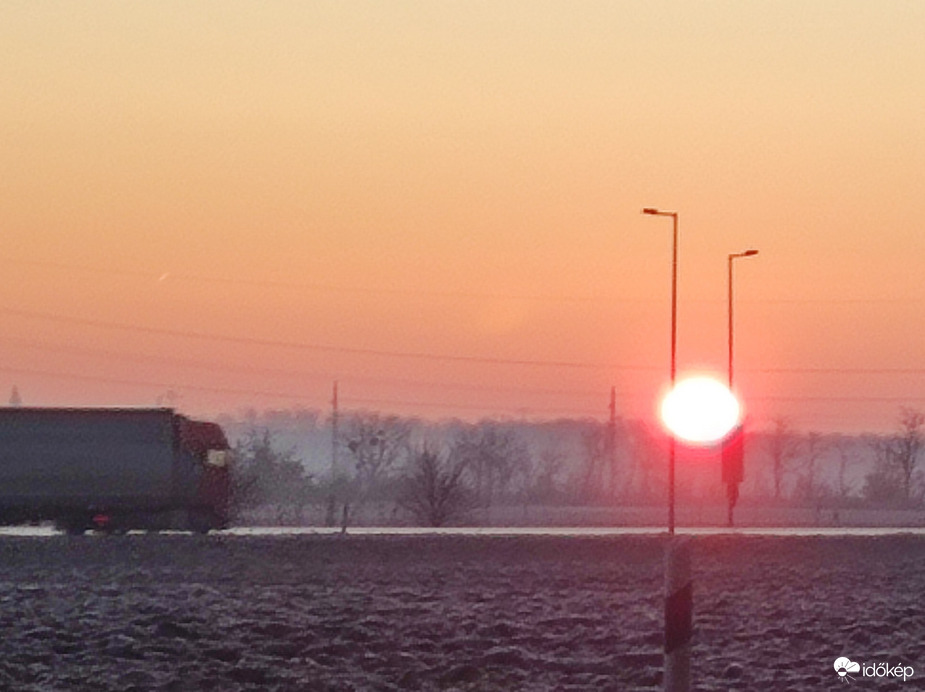 Napkelte Szombathelyen 01.30.