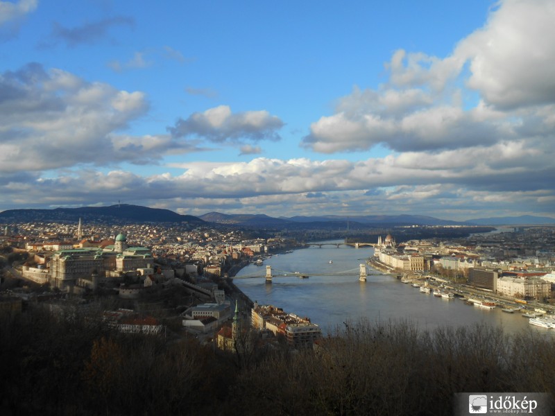 Budapesti látkép a város szívéről