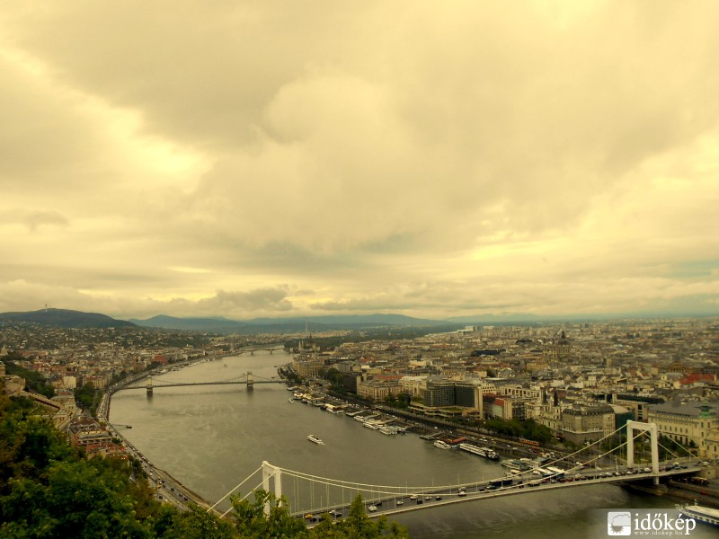Budapesti panoráma tegnap délutánól
