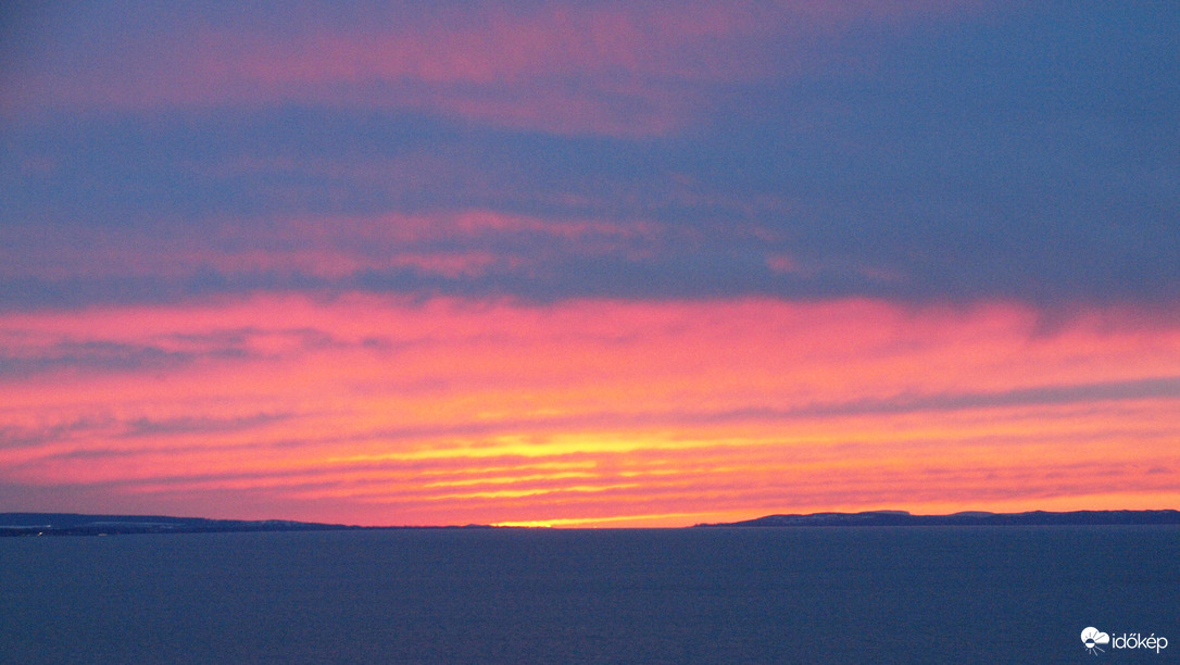 Híd Szántod, és Tihany között