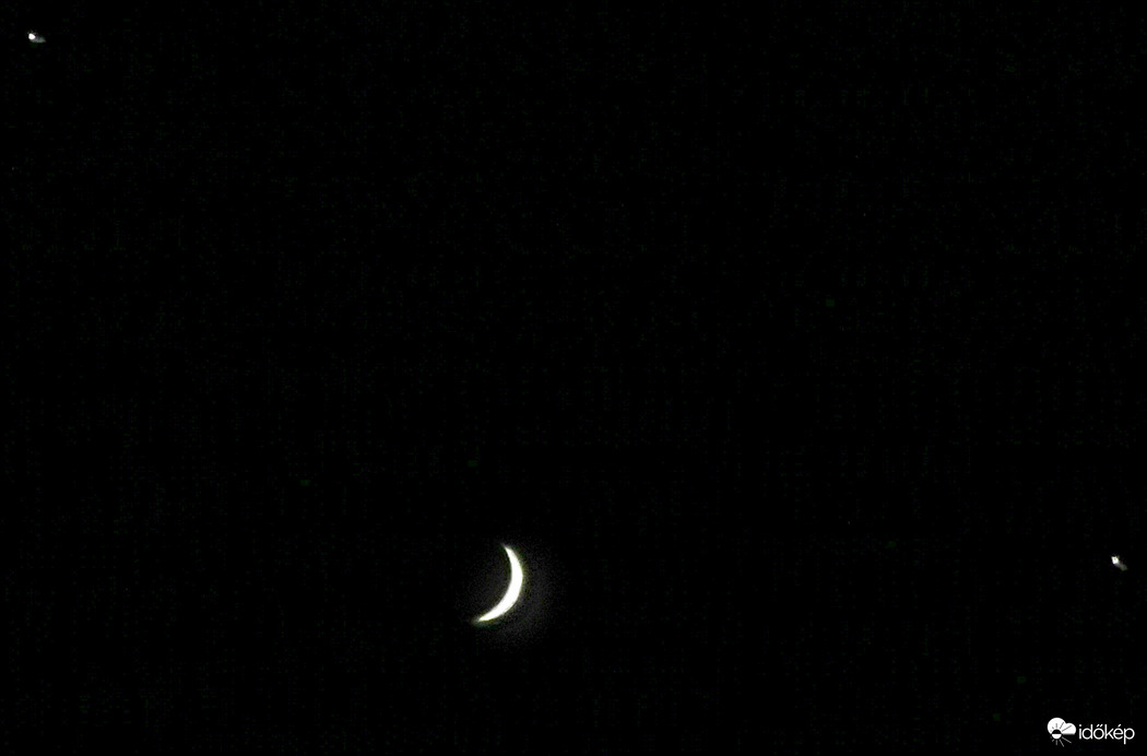 Jupiter, Hold, Vénusz együttállása