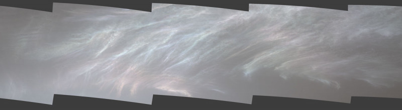 Mars - felhők
