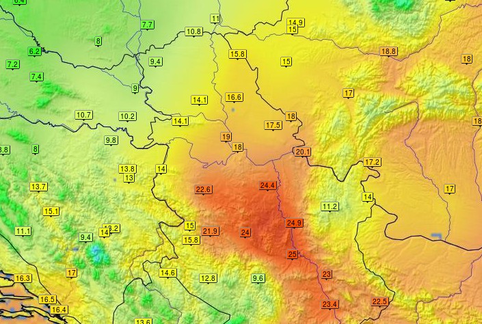 Balkáni nyár - infoclimat.fr