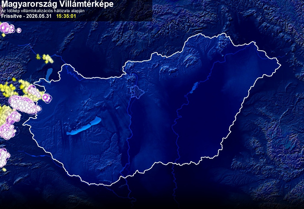 Villámtérkép
