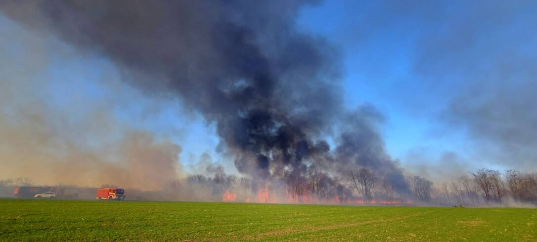 Nádastűz Egyek határában