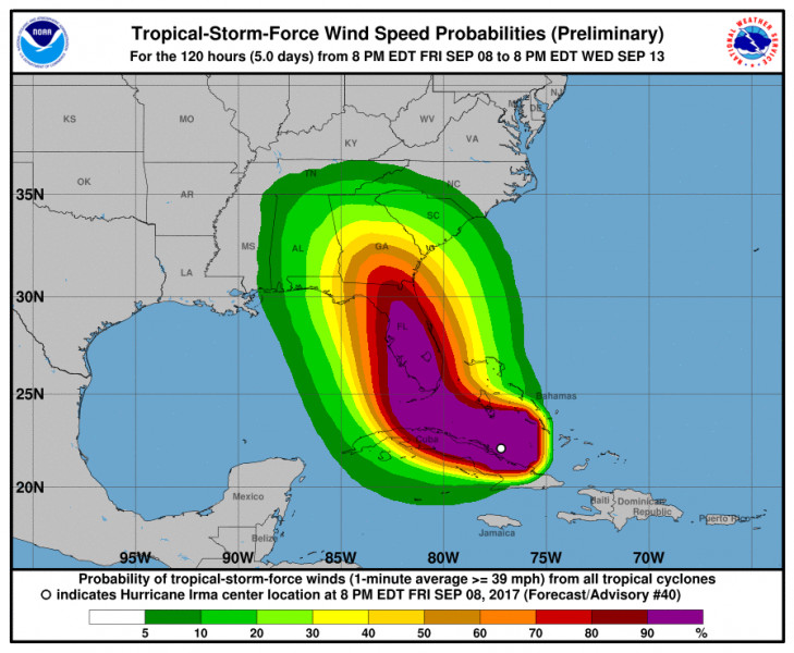 Irma - 5-ös erősségű