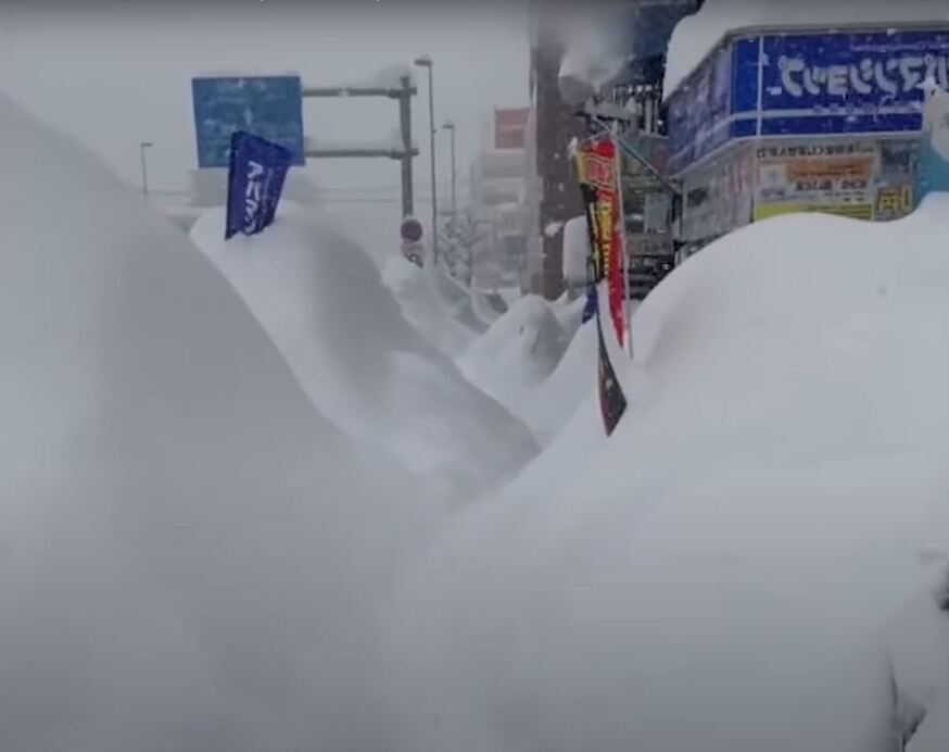 Japán - havazás