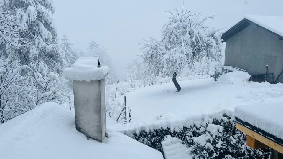 40-60 cm hó hullott Szlovéniában