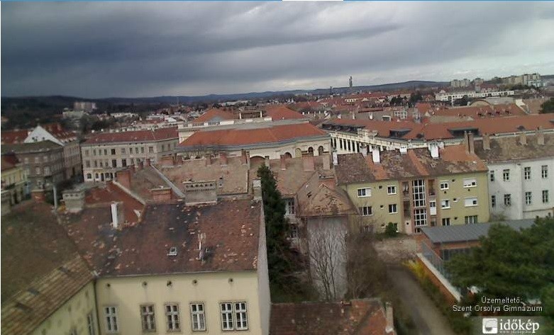 Zivatar Sopron mellett