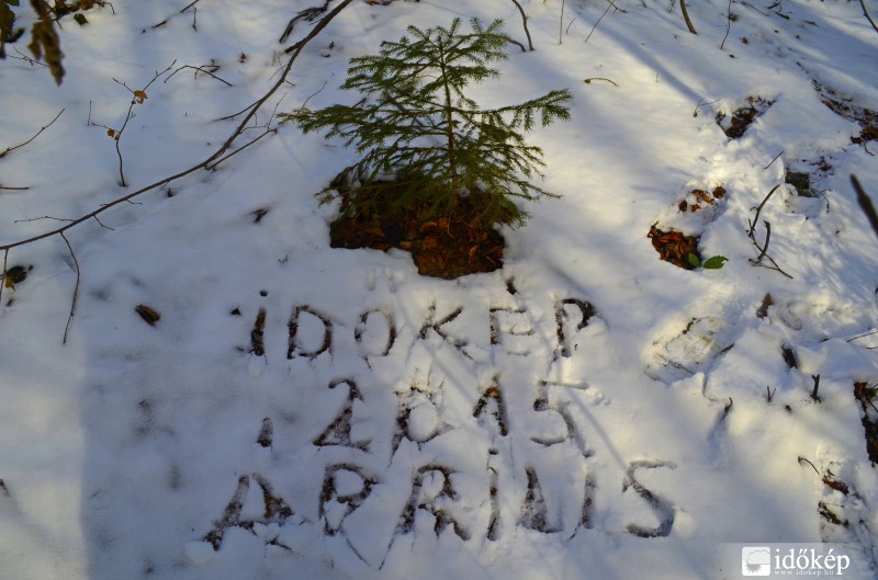 Áprilisi tél a hegyekben