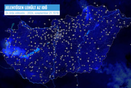 Visszaesett a hőmérséklet