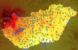 24 óra alatt ennyit melegedett a levegő