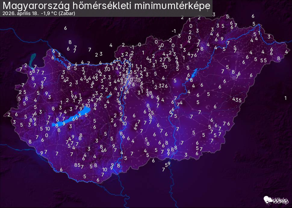 Fagyosan indult a hétvége