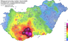 Van, ahol egy havi eső hullott