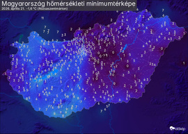 A keddi minimumtérkép