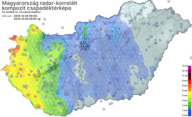 Időjárási grafikonok, térképek