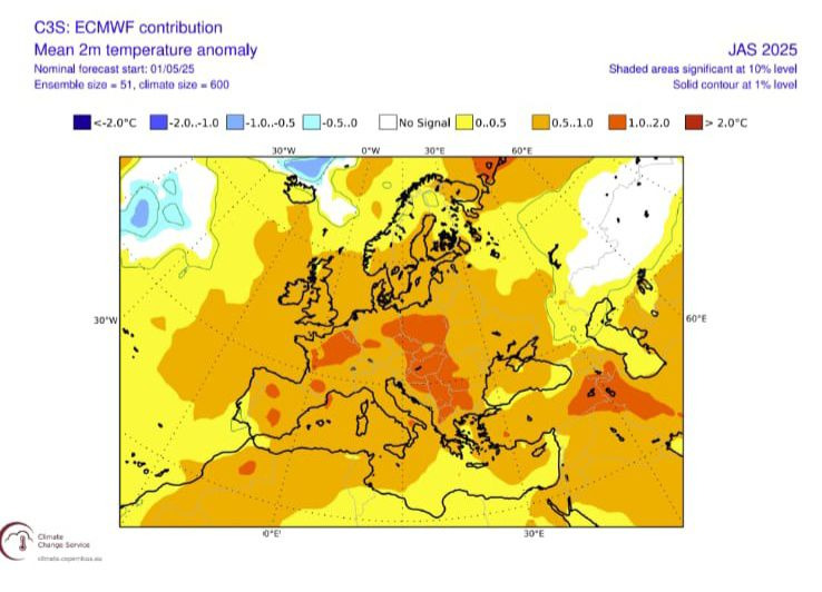 Szezonális előrejelzés - ECMWF