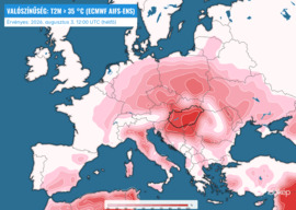 Beköszönt a forróság