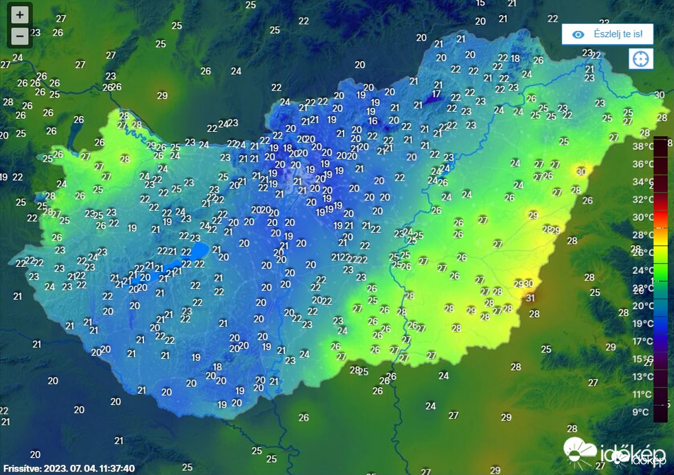 Nagy a kontraszt