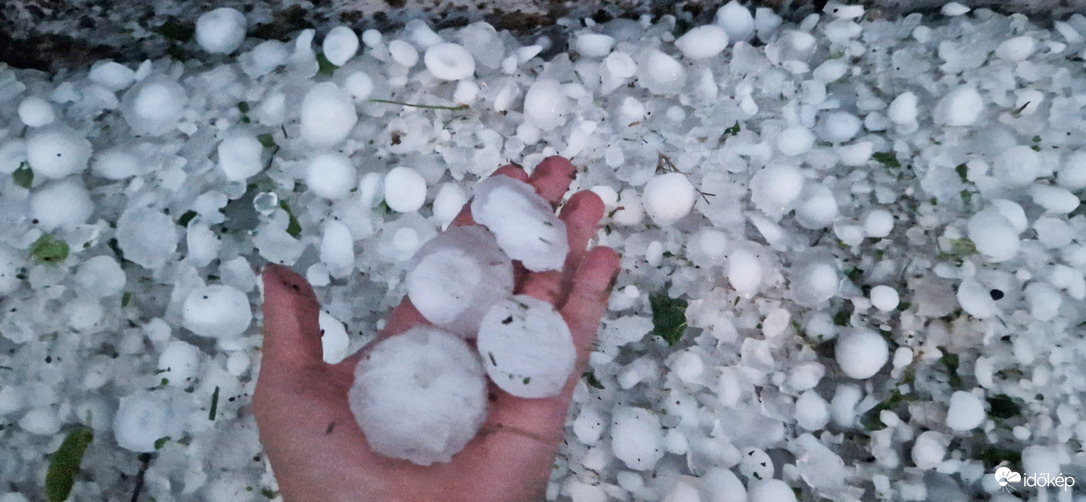 Pusztító jég Horvátországban