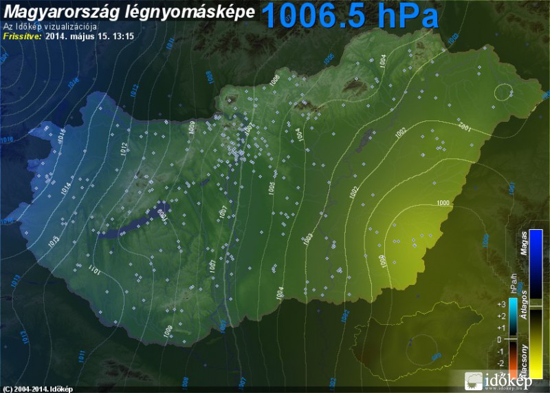 Sűrű izobárok