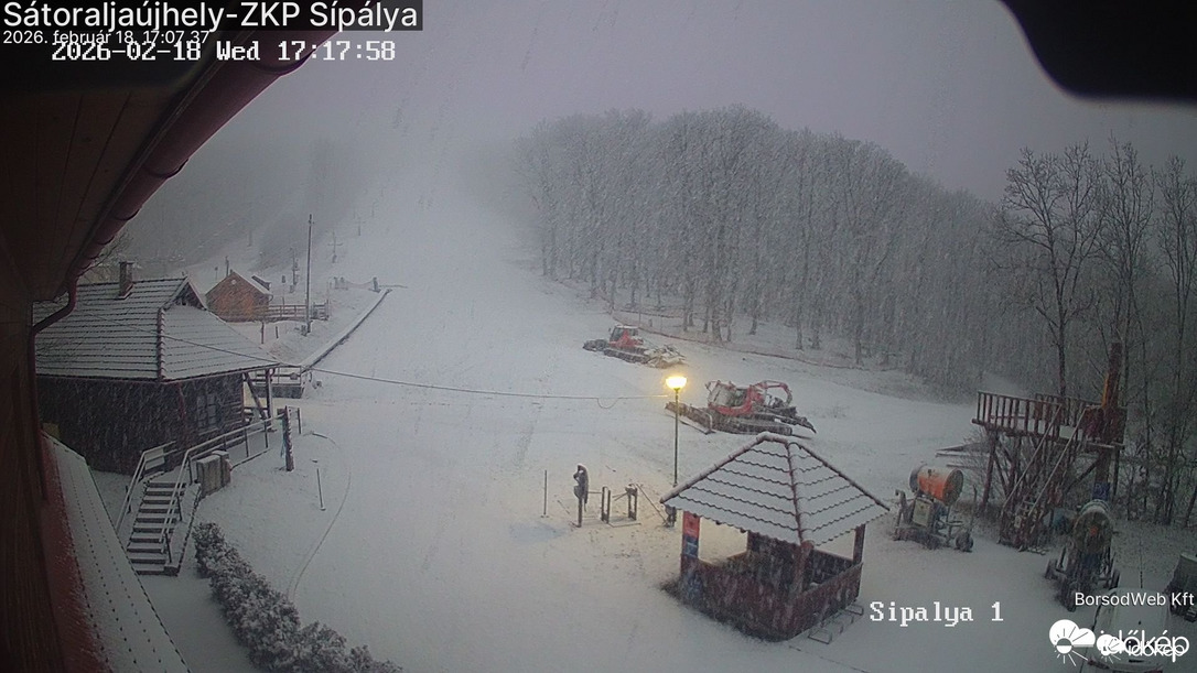 Kifehéredett a Zemplén