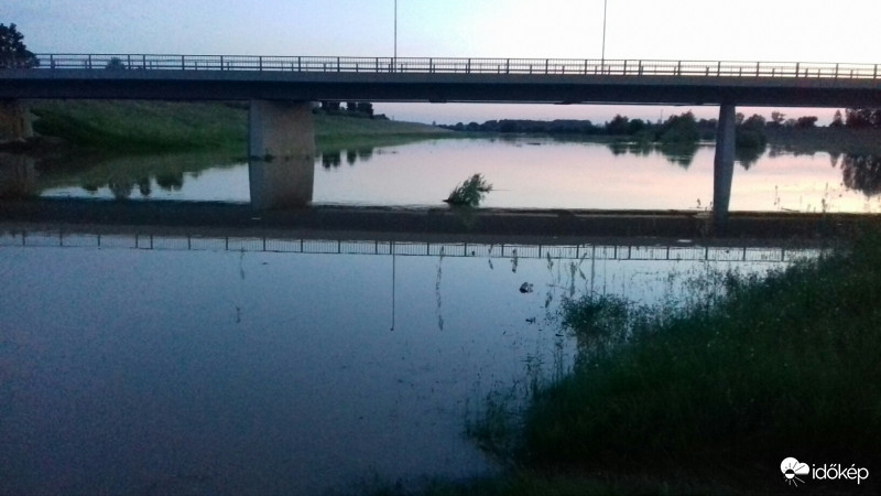 Berettyó-folyó Berettyóújfalunál