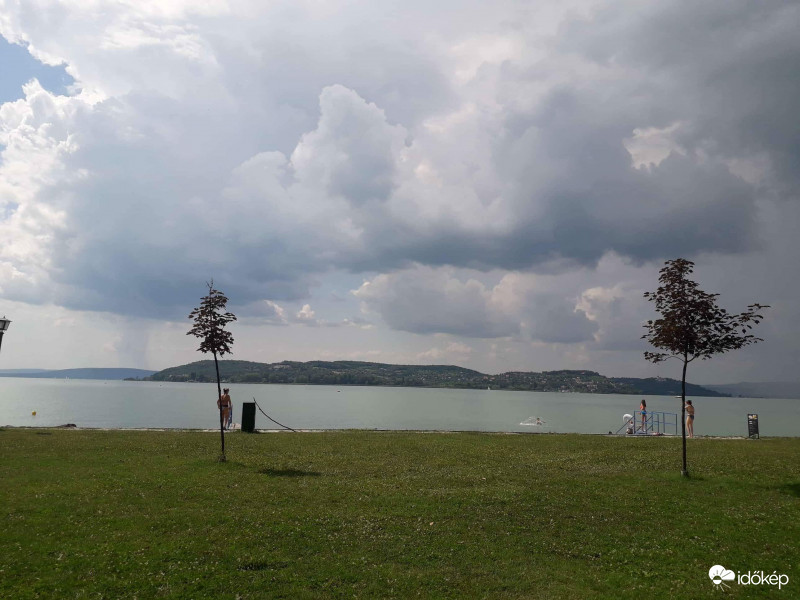 Előlről a Tihanyi-félsziget 